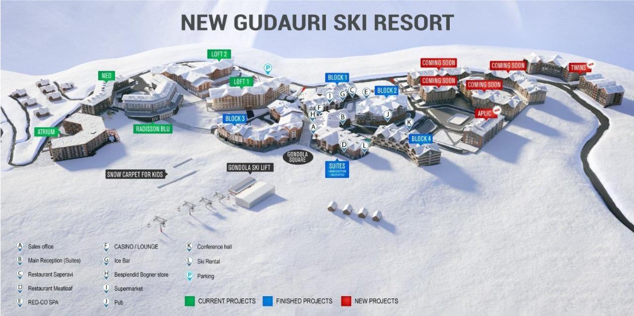 Apartmán Gvc 328 New Gudauri Exteriér fotografie